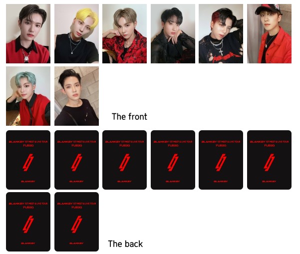 PHOTO CARD SET - R